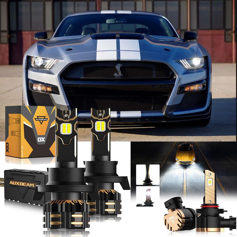 For 2007 Ford Mustang Shelby GT H13 LED Headlight Bulbs