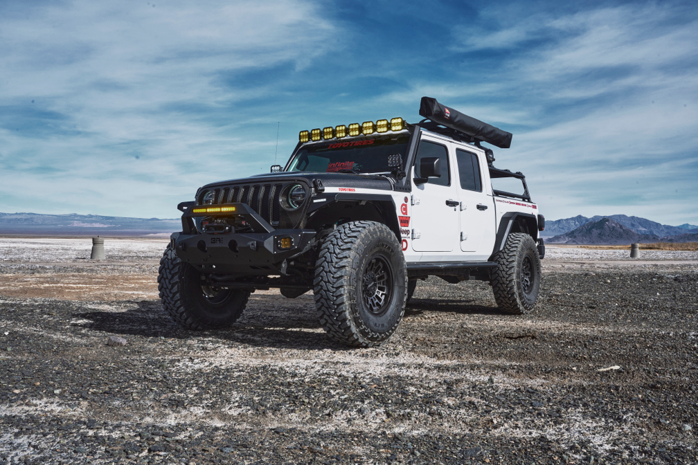 2007-2024 JEEP WRANGLER JK/JL AND GLADIATOR JT ORION MID-WIDTH FRONT BUMPER Body Armor 4x4