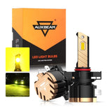 5202 5202 5201 PS24W H16EU LED Fog Light/DRL Bulbs 44W 8000LM 3000K Golden Yellow Z3 Series | 2 Bulbs