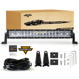 5D Series 22 Inch Combo Beam Dual Row Curved Off Road LED Light Bar