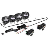 C4 Series | 4 Inch 110W 11000LM LED Pods Offroad LED Driving Lights with Amber DRL