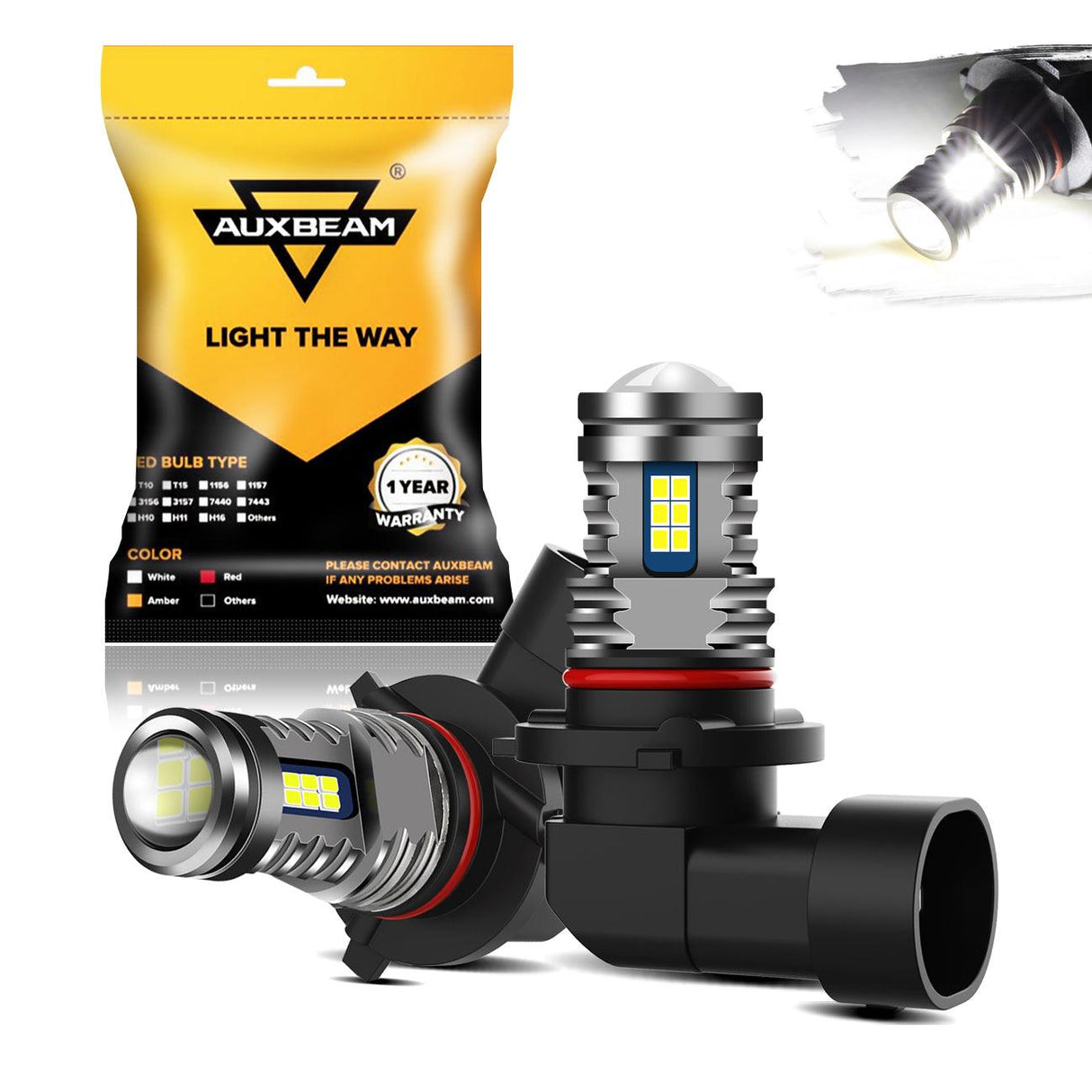 For 2003-2004 Ford Mustang SVT COBRA F-16 Plus Series Built-in Canbus Automotive Grade 14000LM LED Light Bulbs High Low Beam Bundle