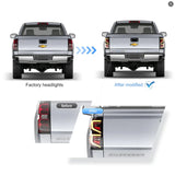 LED Tail Light Assembly With Dynamic Welcome Lighting For 2014-2018 Chevrolet Silverado