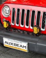 V-ULTRA Series | 5 Inch 172W LED Side Shooter Amber Pod Lights with Amber DRL