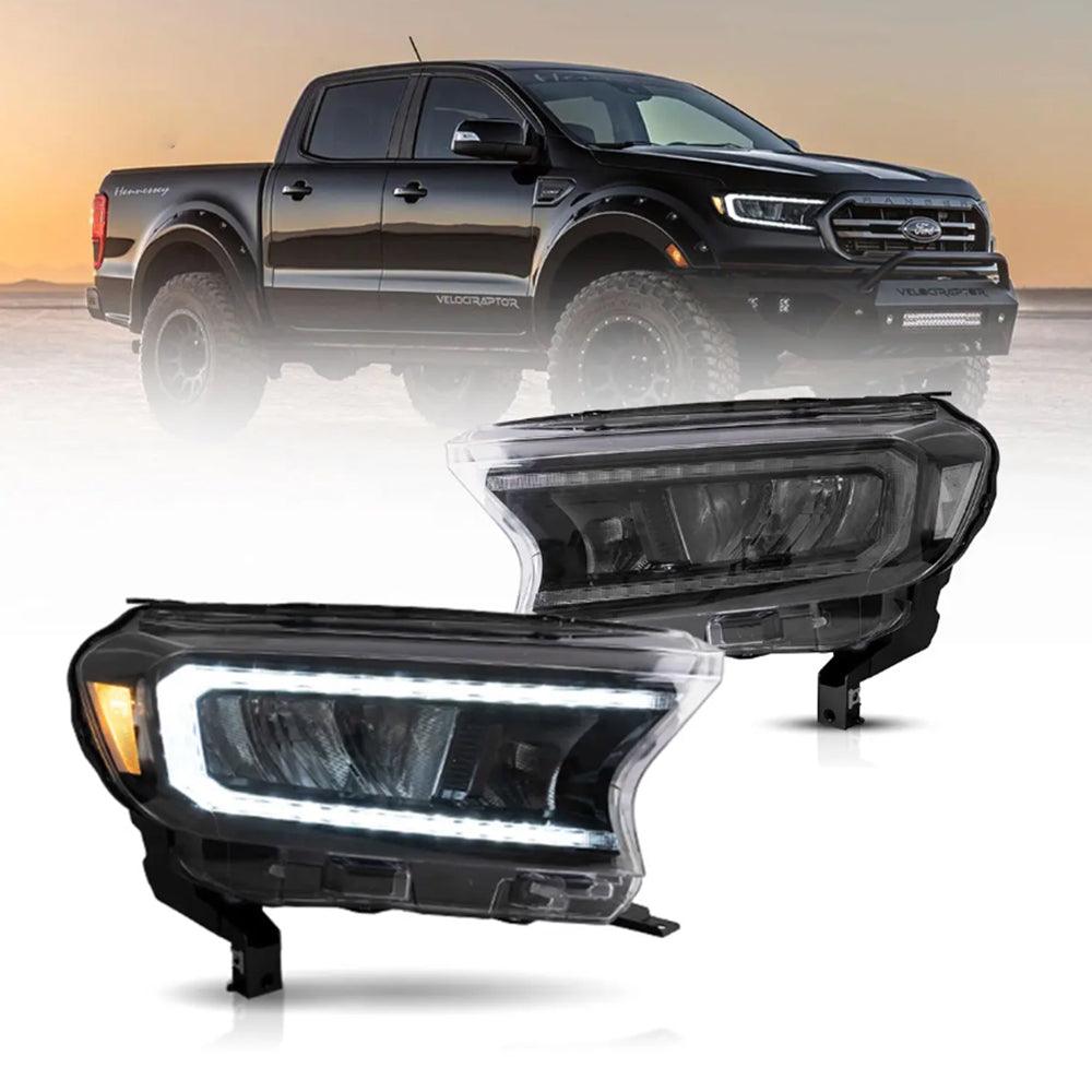 LED Headlight Assembly Reflection Bowl For 2015-2022 Ford Ranger 3th Gen P375