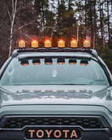 V-MAX Series Combo Beam Side Shooter LED Pod Lights with Amber DRL
