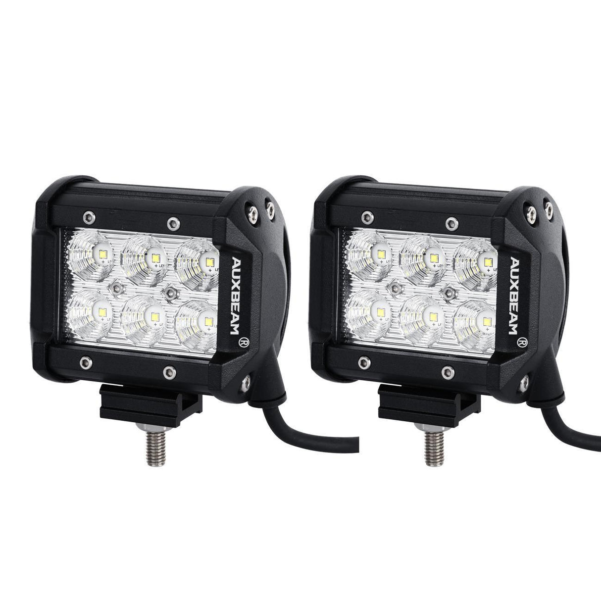 7" LED Halo Headlights + 4" Inch LED Fog Lights with DRL + 5D-PRO 52" Straight LED Light Bar + Windshield Mounting Brackets + 18W Flood Beam Pod Lights Set for for Jeep Wrangler JK