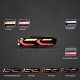 LED Tail Light Assembly With Sequential Indicators Turn For 2019-2024 Chevrolet Camaro