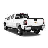 LED II Tail Lights Assembly With Red Turn Signal Clear For 2007-2013 Chevrolet Silverado 1500 2500HD 3500HD 2007-2010 GMC Sierra 1500 2500HD 3500HD