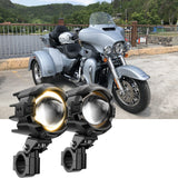 2023 Harley-Davidson Tri-Glide Motorcycle LED Spotlight Light 3+5 Light Modes