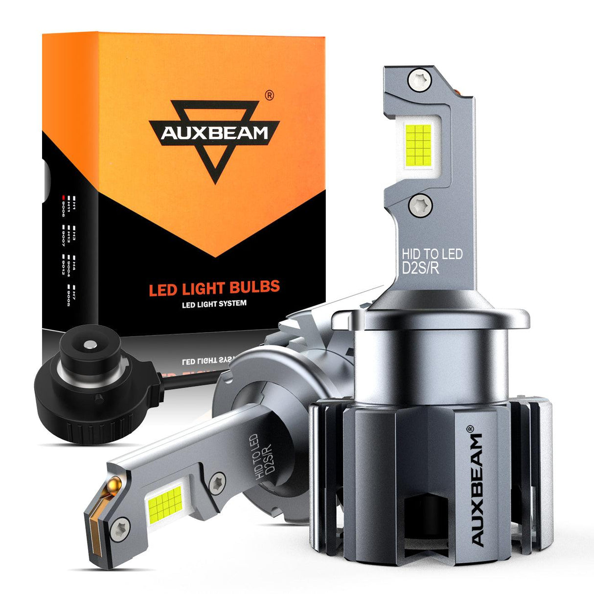 For 2001-2006 Mercedes-Benz S55 AMG with HID headlamps LED Light Bulbs High Low Beam Bundle
