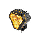 Auxbeam MASTER-T Series 5" Combo Beam Off-Road Lights Amber Backlight