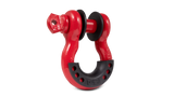 3/4 RED D-RING WITH ISOLATORS (SINGLE) Body Armor 4x4