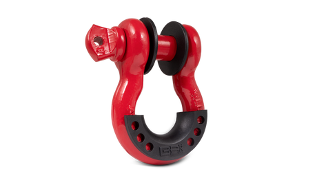 3/4 RED D-RING WITH ISOLATORS (SINGLE) Body Armor 4x4