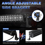 5D Series 32 Inch Combo Beam Dual Row Curved Off Road LED Light Bar