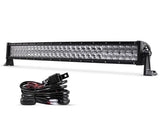 5D Series Straight/Curved Off Road Led Light Bar For 2002 Ford F150