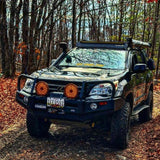 (2pcs/set) 7 Inch 230W 33332LM 360-PRO Series Custom Lens Offroad LED Driving Lights+Amber/Black Covers(Optional) for JEEP WRANGLER JL JK TJ