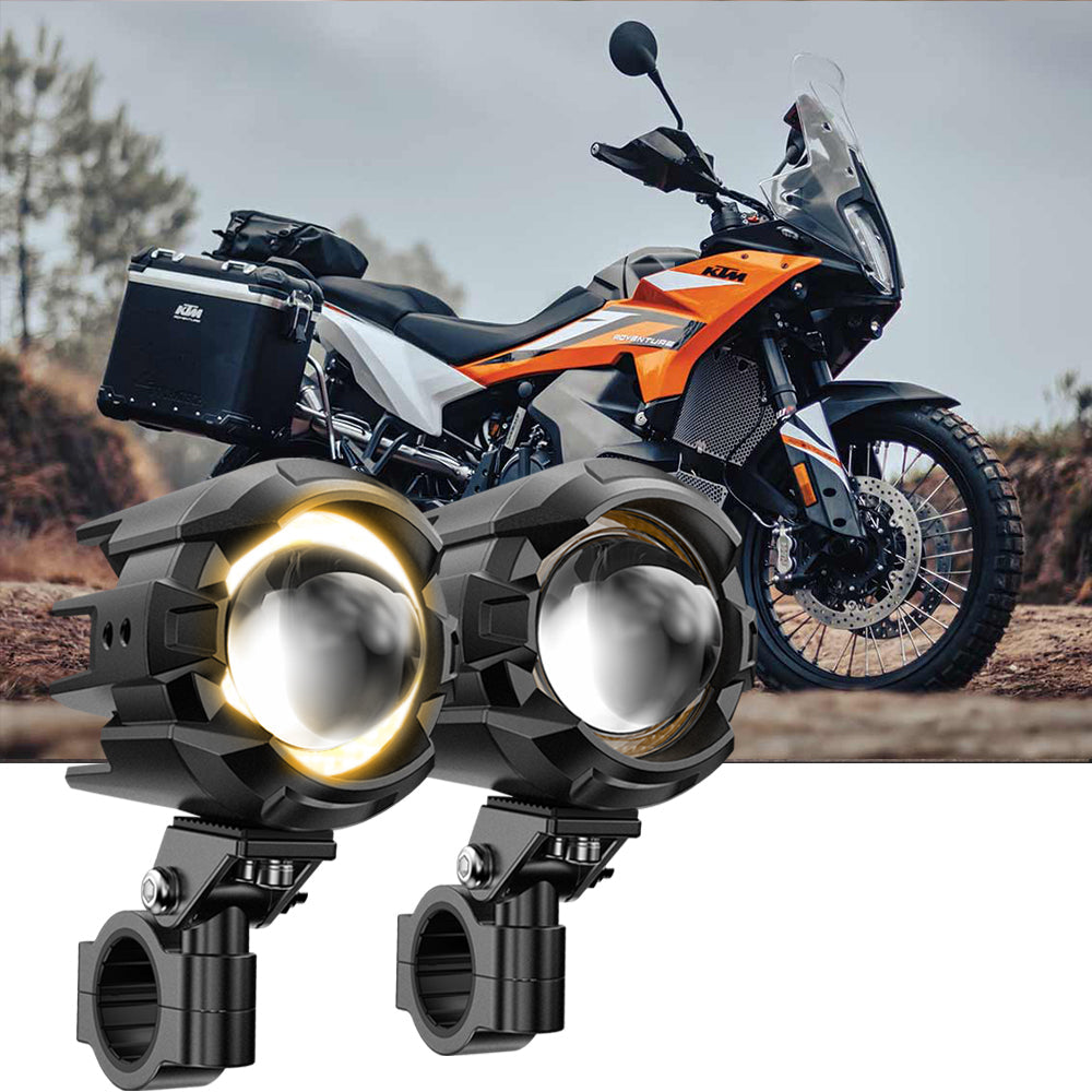 2023 KTM 890 Adventure Motorcycle LED Spotlight Light 3+5 Light Modes