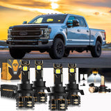For 2020 Ford F-250 Super Duty  H13 LED Headlight Bulbs Bundle