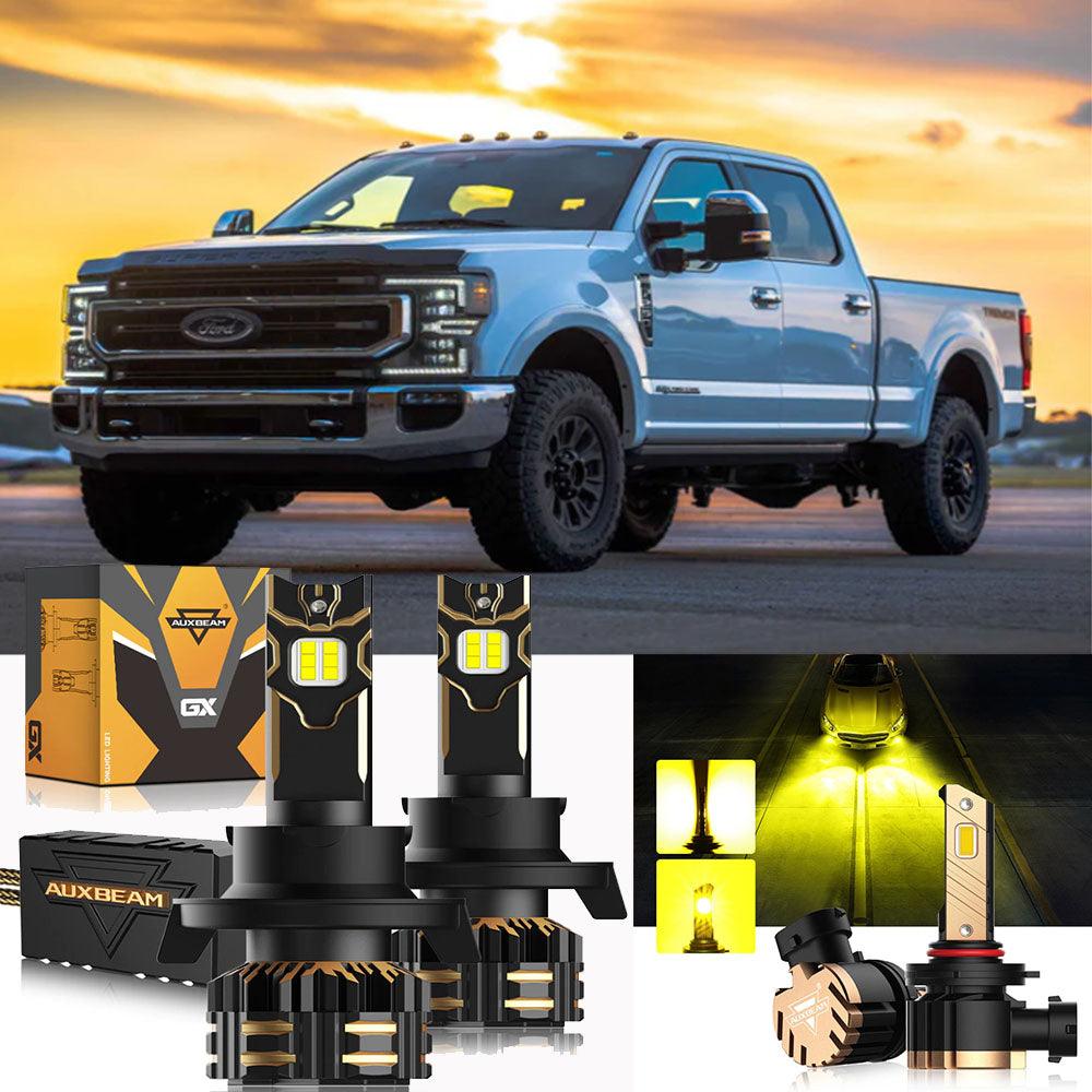 For 2001-2004 Ford F-250 Super Duty 9007 LED Headlight Bulbs