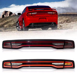 LED Tail Lights Assembly Full LED W/Start-Up Animation For 2011-2014 Dodge Charger