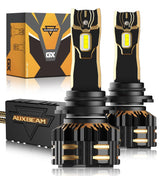For 2003-2006 GMC Sierra 3500 9005 9006 LED Headlight Bulbs Bundle