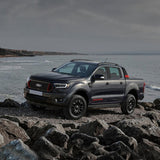 LED Headlight Assembly Matrix Projector Black For 2015-2021 Ford Ranger 3th Gen P375 [Inrternational Types] Facelift