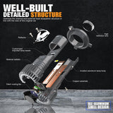 H4 LED Headlight Bulbs 110W 10000LM Mini Bi-LED Projector Lens Headlight 6000K Cool White | 2 Bulbs
