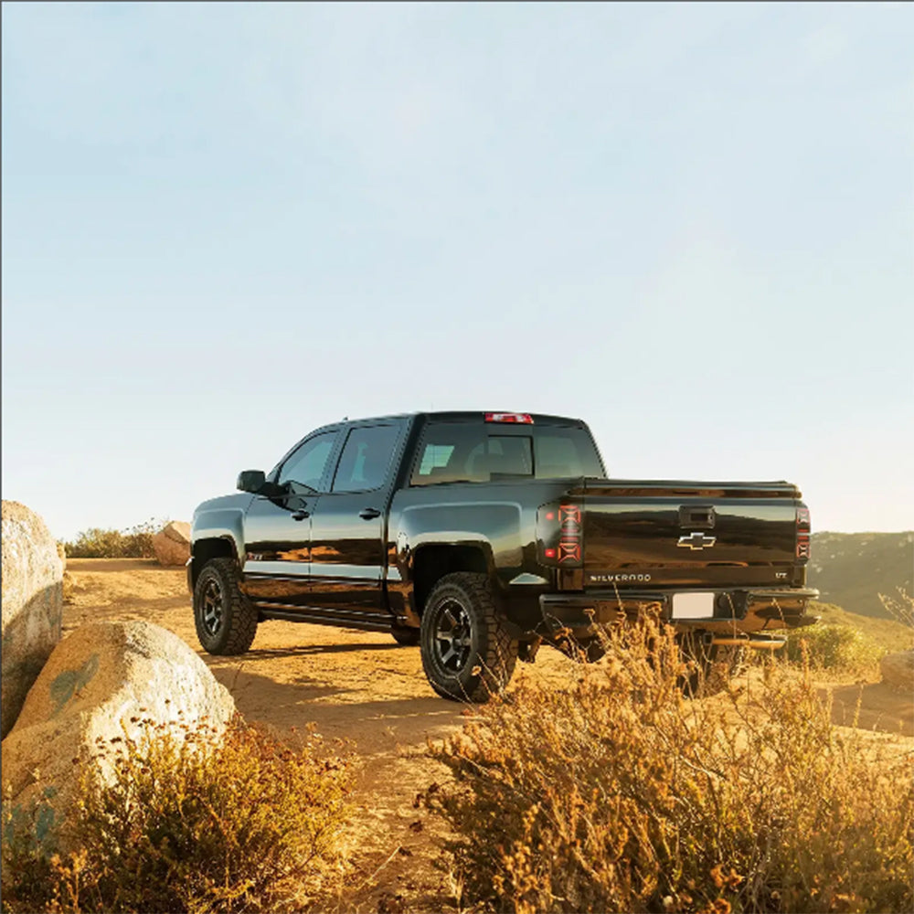 LED Tail Light Assembly With Dynamic Welcome Lighting For 2014-2018 Chevrolet Silverado