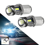 (2pcs/set) 1157/BAY15D Y2 Series 3-Sides Cool White LED Brake/Turn Single/Back-up/Side Maker/DRL