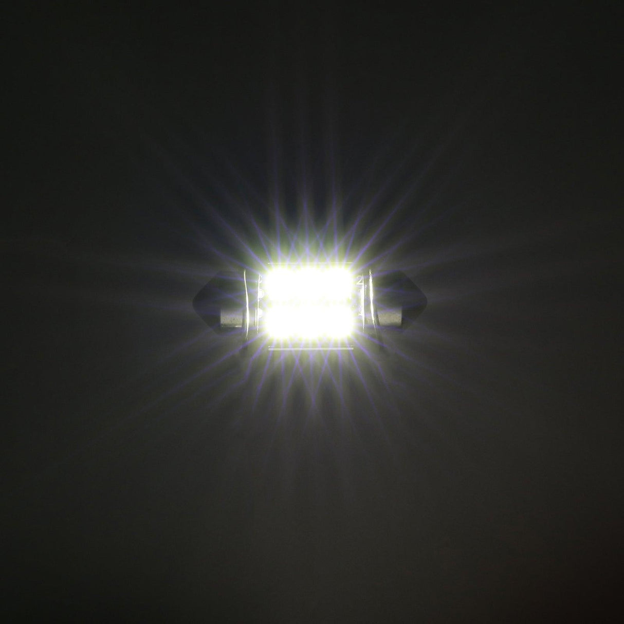 31MM DE3175 DE3021 DE3022 1.22" Festoon LED Interior/Dome/Map/License Plate Light Bulbs 2.7W 200LM 6500K White | 2 Bulbs