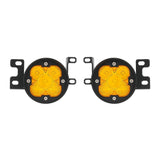 3 Inch 80W 9600LM LED Fog Lights Kit White/Yellow Beam for 2012-2022 Toyota Tacoma/ 2010-2022 Toyota 4Runner / 2014-2022 Toyota Tundra