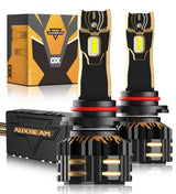 For 2003-2006 GMC Sierra 3500 9005 9006 LED Headlight Bulbs Bundle