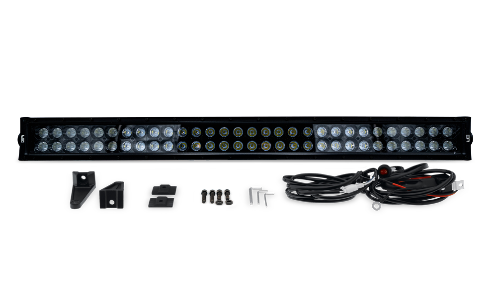 Body Armor 4x4 – 20" Blackout LED Light Bar (Combo Beam + Wire Harness)