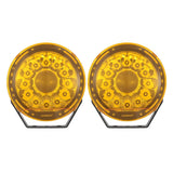 (2pcs/set) 7 Inch Round LED Driving Light Amber Cover Light Shield Cover