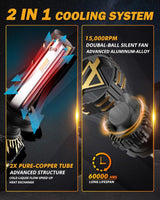 For 2012-2017 Volkswagen Golf 7 H7 LED Headlight Bulbs