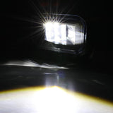 (2pcs/set) 36W LED Fog Light for Dodge Ram 1500 2009-2012 Dodge Ram 2500/3500 2010-2018 (Black)