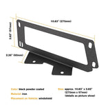 3 Inch LED Pods Lights with Additional Amber Covers & Dual Fog lights Hidden Bumper Mount Bracket for Dodge Ram 2500 3500 2010-2017
