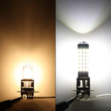 H3 LED Fog Light/DRL Bulbs 6W 2000ML 6500K White | 2 Bulbs