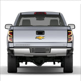 LED Tail Light Assembly With Dynamic Welcome Lighting For 2014-2018 Chevrolet Silverado