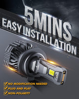H7 LED Headlight Bulbs 110W 24000LM F22 Series High Brightness 6500K Cool White | 2 Bulbs