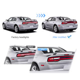 LED Tail Lights Assembly Full LED W/Start-Up Animation For 2011-2014 Dodge Charger