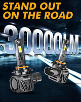 🆕9005/HB3 LED Headlight Bulbs Q40 Series Ultra-High Brightness 120W 30000LM 6500K Cool White | 2 Bulbs