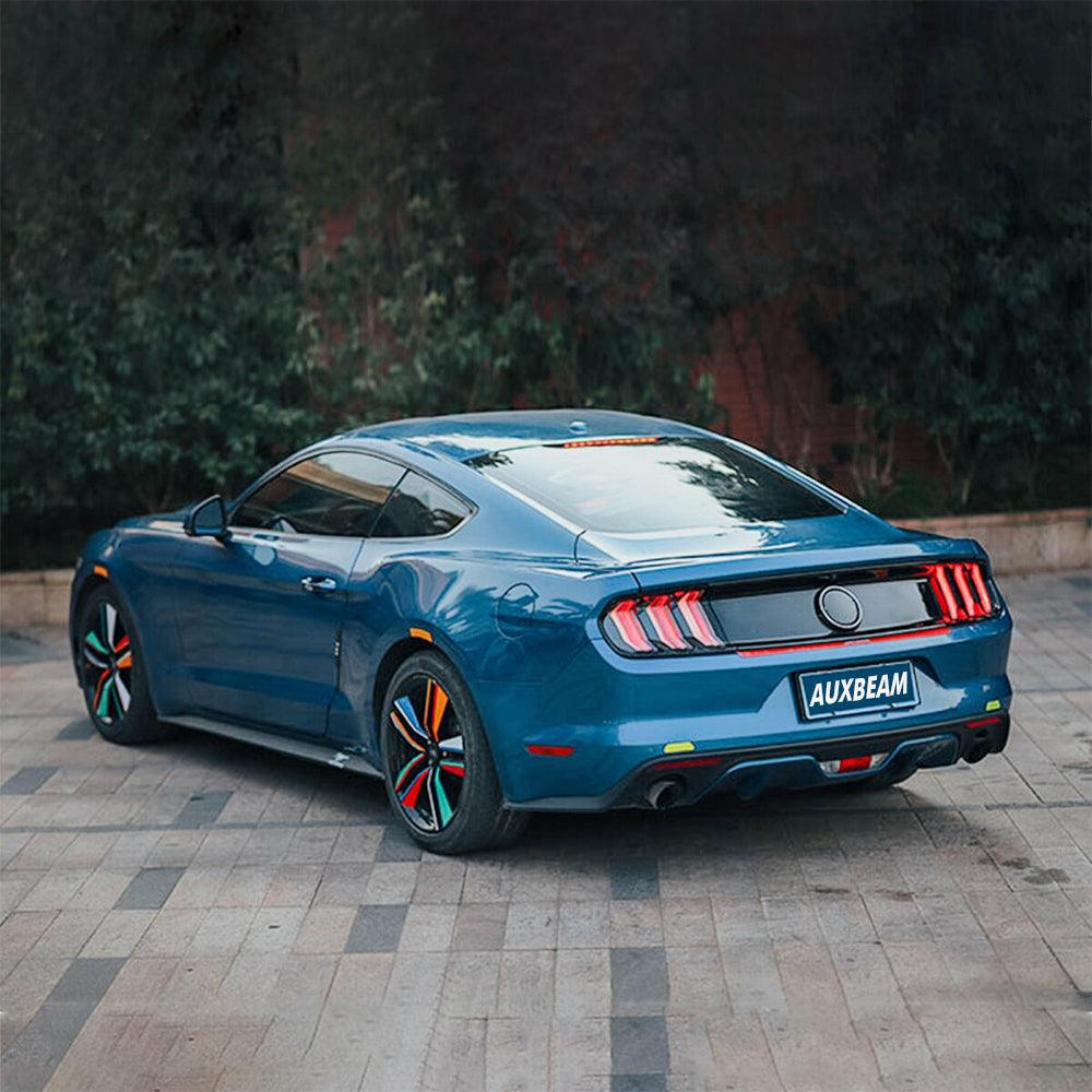 LED Tail Lights Assembly With 5 Modes Sequential Turn Signal For 2015-2023 Ford Mustang 6th Gen (S550)