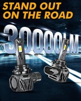 🆕9006/HB4 LED Headlight Bulbs Q40 Series Ultra-High Brightness 120W 30000LM 6500K Cool White | 2 Bulbs