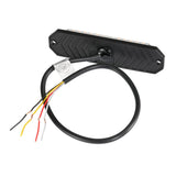 (4PSC/SET) 12LED Emergency Surface Mount Grill Strobe Light for Trucks Vehicles ATV RV Cars Van