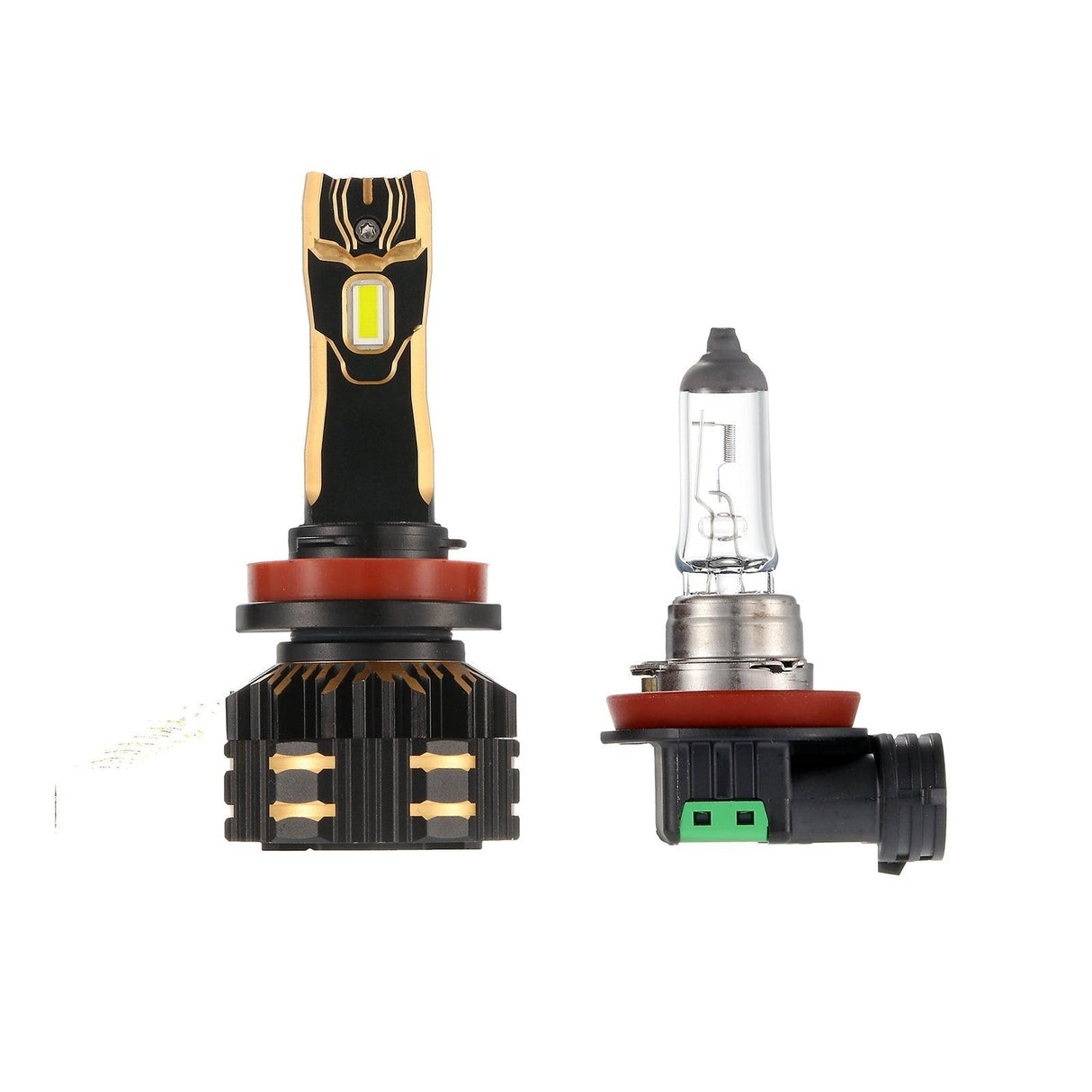 H11+H11 LED Headlight Bulbs 120W 25000LM GX Series Brightest 6500K Cool White | 4 Bulbs