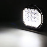 Auxbeam MASTER-T Series 9" Combo Beam Off-Road Lights Amber Backlight