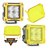 3 Inch 40W LED Pods Light Spot/Flood Multicolor frame with wiring harness for SUV ATV UTV Trucks Pickup Boat
