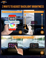 AC-800 RGB Switch Panel with APP&Remote Control, Toggle/ Momentary/ Pulsed Mode Supported